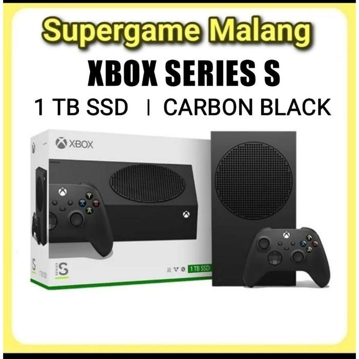 Jual (Langsung Diproses) Xbox Series S Carbon Black 1TB X Box