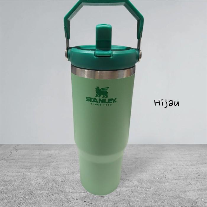 Gambar RJ Botol STANLEY Flip Straw Frost Some Colours Tumbler Cup 887ml 30oz Berkualitas - Hijau dari Texio id undefined Tokopedia