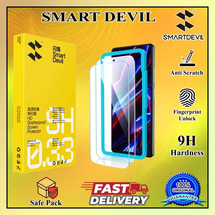 Gambar Smartdevil Tempered Glass Iqoo z9x Screen Protector Isi 2 Pcs Dengan Alat Bantu Pasang - IQOO Z9 dari KelraStoree undefined Tokopedia