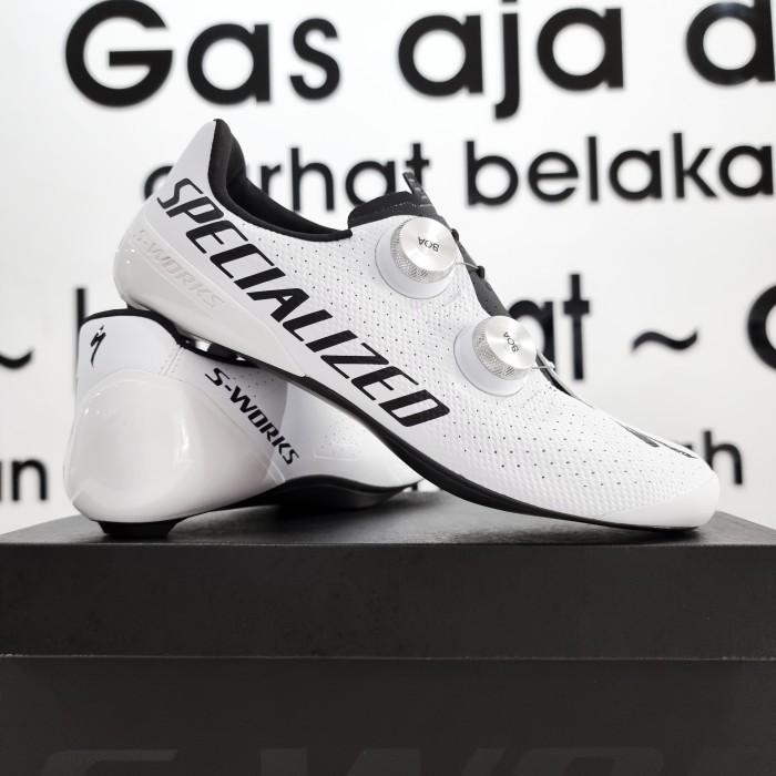 Gambar Promo Sepatu Cleat Sepeda S-Works Torch Road Shoes - Team White By Aventa Store - 38 dari Aventa Store undefined Tokopedia
