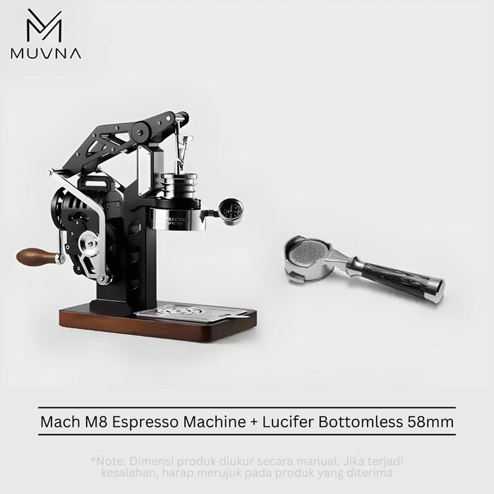 Gambar SPECIAL MUVNA MACH M8 Manual Espresso Machine Mechanical Mesin Kopi 58mm E61 - Machine Only dari Blairee Shop undefined Tokopedia