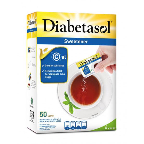 Gambar DIABETASOL ZERO CALORIE SWEETENER 50 PCS - GULA dari Hypermart Cyberpark undefined Tokopedia