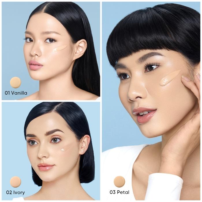 Gambar [BS] [Official Store]Skintific Cover All Perfect Air Cushion Refill Fondation Compact UV SPF 35 PA++++ 12H Cosmetic Refill Oil-Control 5 Shades Waterproof Sweatproof Matte Make over Finish Poreless Cushion Foundation Flawless BB Cream CC Cushion Makeup dari Skarner Store undefined Tokopedia