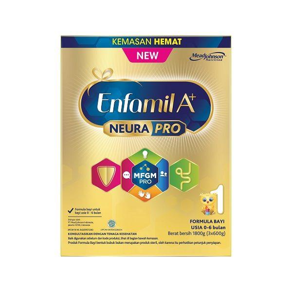 Gambar ENFAMIL A+1 BOX 1800G dari Hypermart Big Mall Samarinda undefined Tokopedia
