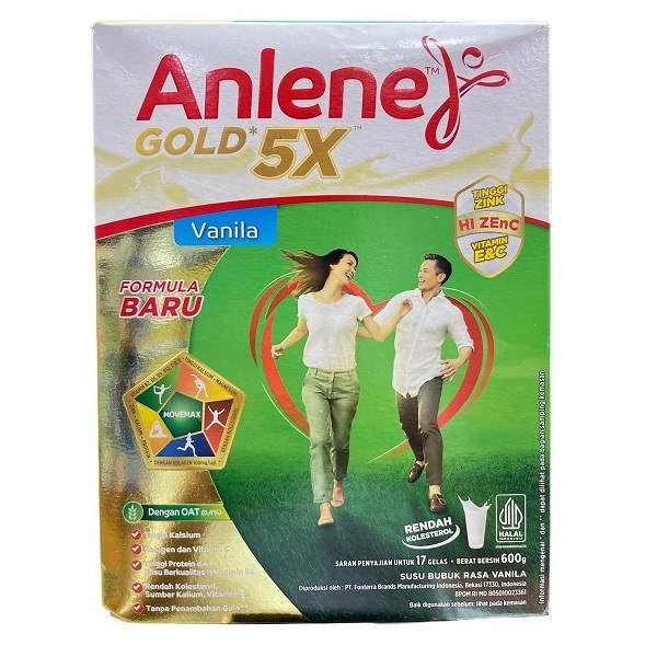 Gambar Anlene Gold Vanilla Box 600 Gr dari Hypermart Big Mall Samarinda undefined Tokopedia