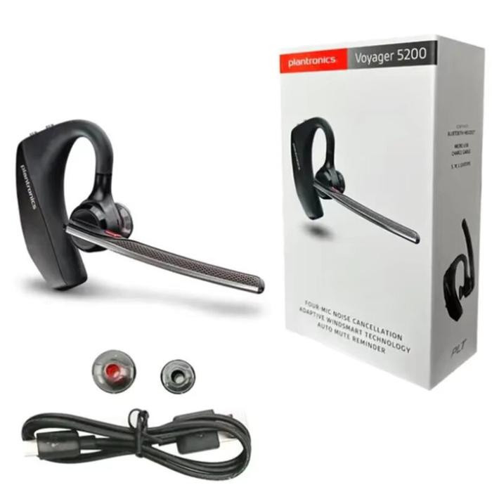 Jual New Plantronics Poly Voyager 5200 5200 UC Wireless