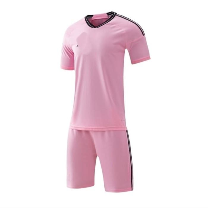 Gambar PREMIUM SETELAN JERSEY FUTSAL / JERSEY BOLA GO 2308# - PINK, XL dari Jyavani Outlet undefined Tokopedia