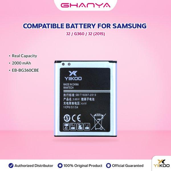 Jual YIIKOO Baterai Samsung Galaxy J2 2015 J200 EB-BG360CBE EB