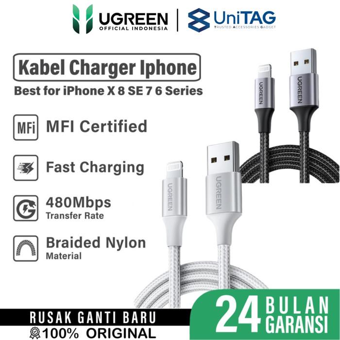 Jual UGREEN Kabel Data Fast Charging for iPhone 16 15 14 13 12 11
