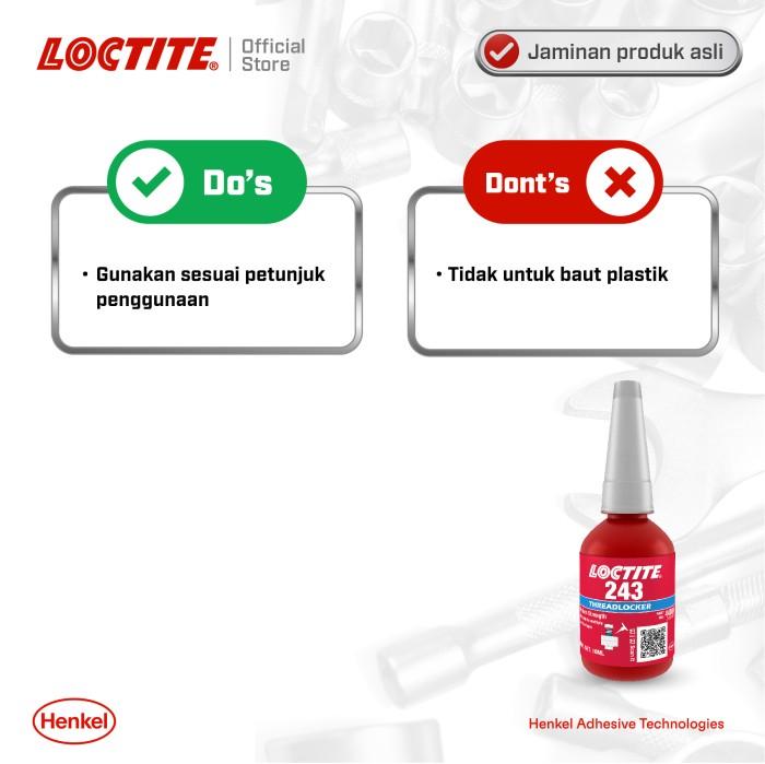 Gambar Super Sale! Henkel Loctite 243 Threadlocker Lem Baut 10 Ml Sale dari savoryID undefined Tokopedia