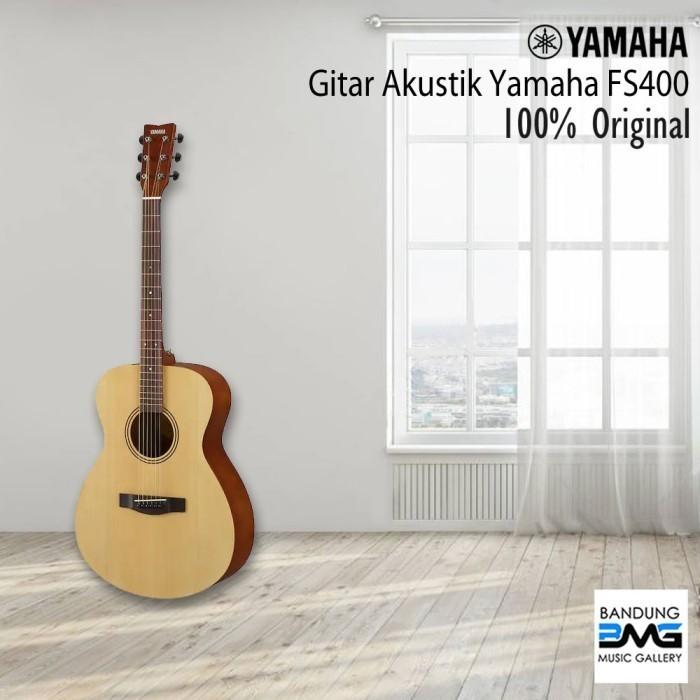 Gambar Yamaha FS400 Gitar Akustik / FS 400 Acoustic Guitar Original - Natural Satin dari Bandung Music Gallery undefined Tokopedia
