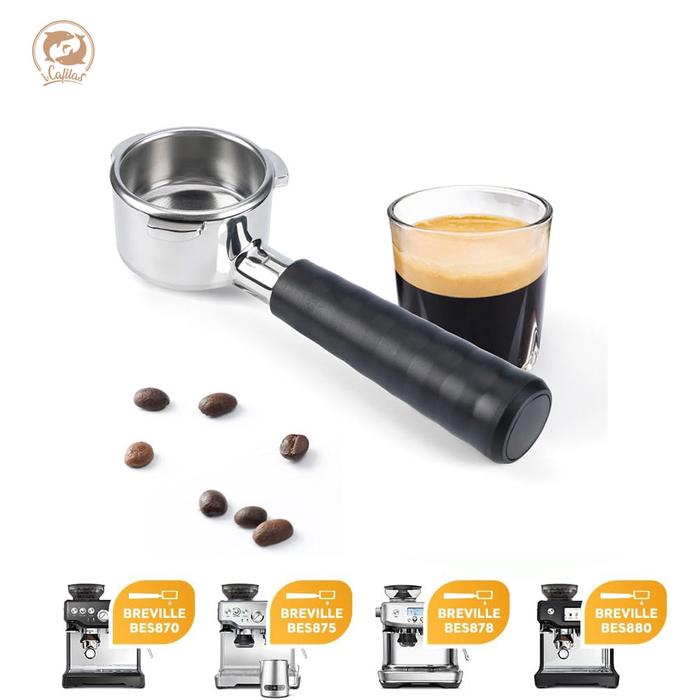 Jual 54Mm Bottomless Portafilter Fit Breville Bes870 Bes878 Bes875