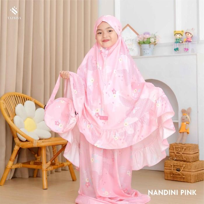 Gambar BEST SELLER MUKENA ANAK 2 IN 1 TAZBIYA X HAFIZ HAFIZAH NANDINI SERIES dari sweet-fasshop undefined Tokopedia