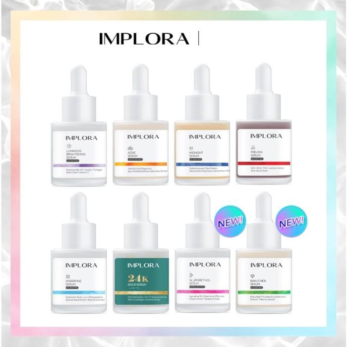 Gambar IMPLORA SERUM WAJAH - IMPLORA FACE SERUM - LUMINOUS SERUM dari agogostore undefined Tokopedia