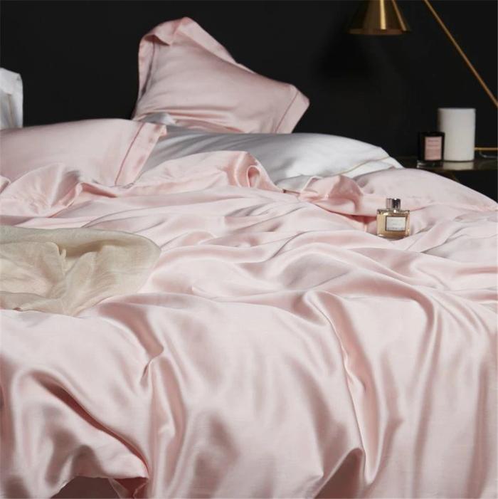 Gambar Selimut Bedcover Tencel Organic 60s Polos Lembut I Comforter Single Queen King Kingkoil Size dari nur jan ah undefined Tokopedia
