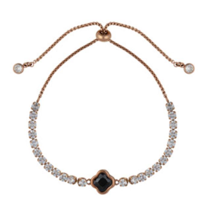 Gambar Panlandwoo - Gelang Serut Titanium Wanita Muya Adjustable - White, Rose Gold dari Panlandwoo undefined Tokopedia