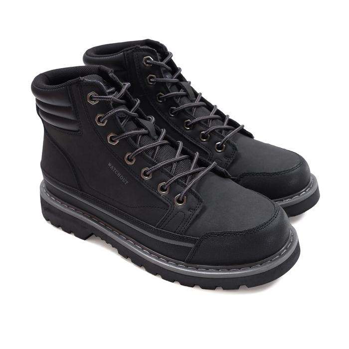 Gambar Watchout Sepatu Pria Leather Boots - WC1001704 - Black, 39 dari Watchout OXA undefined Tokopedia