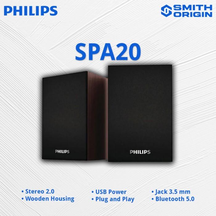 Spa20 Speaker Philips Speakers With Usb Plug Philips Usb Speakers