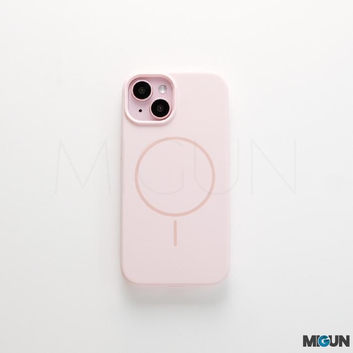 Gambar Velvet Silicone Pastel Magsafe Phone Case - VLSL-PINK, iP12/12PRO dari pipop.case undefined Tokopedia