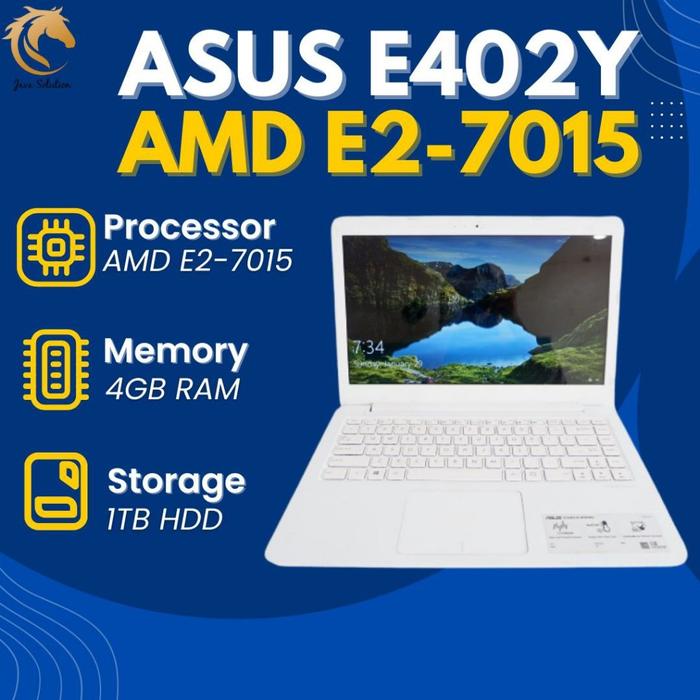 use ‘javac’ to compile java source code, and... Jual Laptop asus vivobook Go slim tipis SSD - ASUS E402Y E2-7015 - Kota ...
