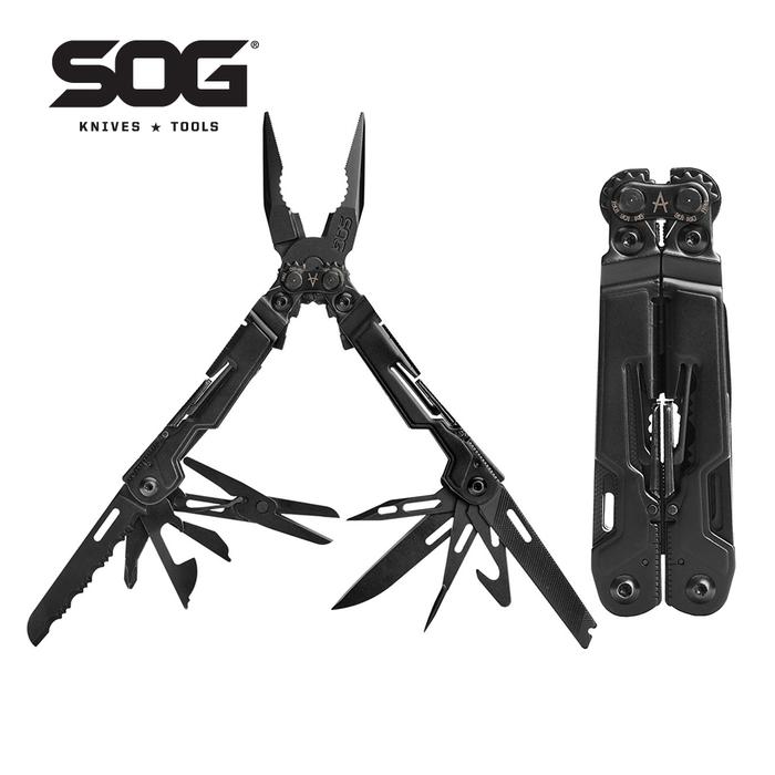 Gambar SOG 18 in 1 PowerPint Multi-Tool Pliers Mini Folding Hand Tools Portable EDC Outdoor Survival Camping Equipments PP1001/1002-CP dari Neril undefined Tokopedia