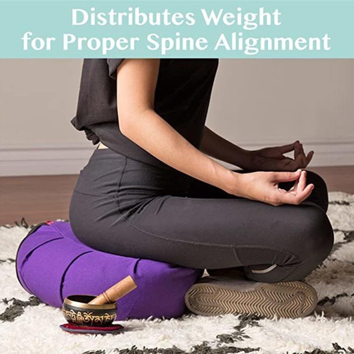 Jual Buckwheat Shell Pillow Yoga Meditation Cushion Durable