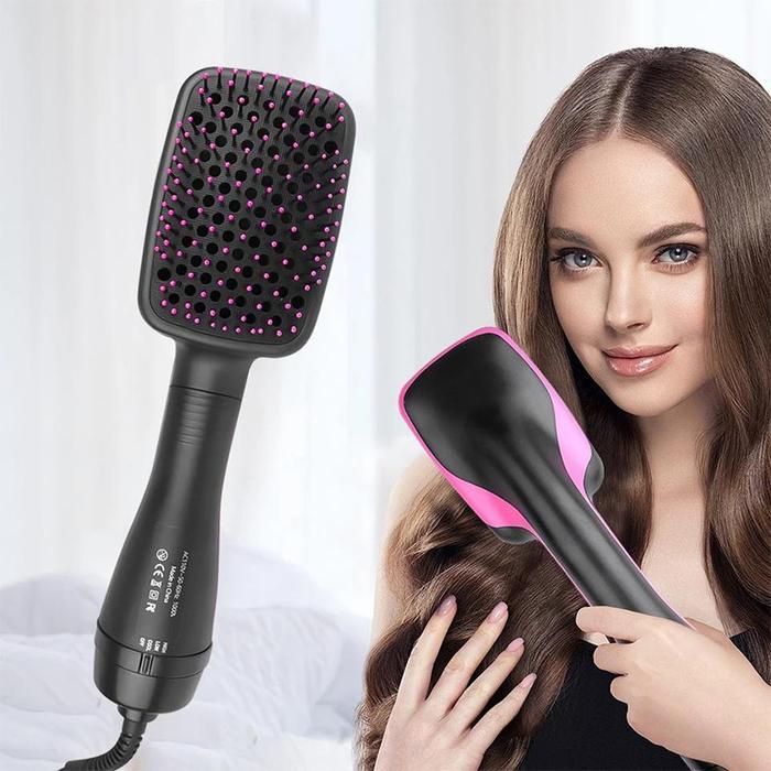 Hot Air Blower Hair Dryer Brush Blow Dryer Brush Styler For Rotat