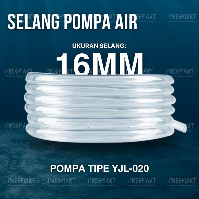 Gambar Pompa Air Celup Mesin Filter Submersible Water Pump Kolam Aquarium Akuarium Aquascape Ikan - 16mm Selang / M dari Presmart undefined Tokopedia