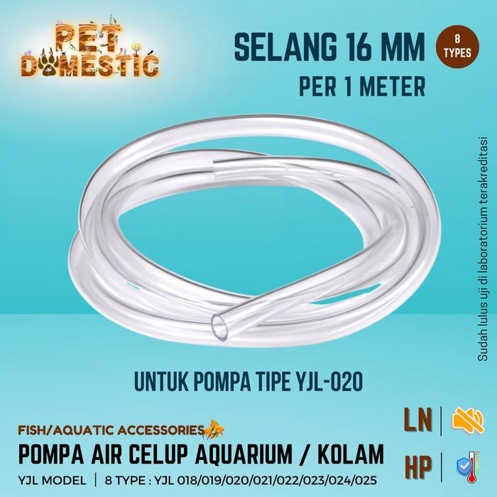 Gambar Pompa Air Celup Kolam Aquarium Aquascape Water Submersible Pump Mesin Filter Akuarium ikan - Selang 16mm/mtr dari Pet Domestic undefined Tokopedia
