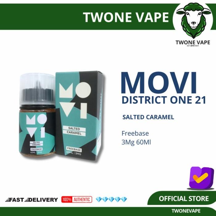 Gambar promo Liquid MOVI District One 21 | Distrik One21 | D121 - Salted Caramel - 3MG 60ML dari VapeX99 undefined Tokopedia