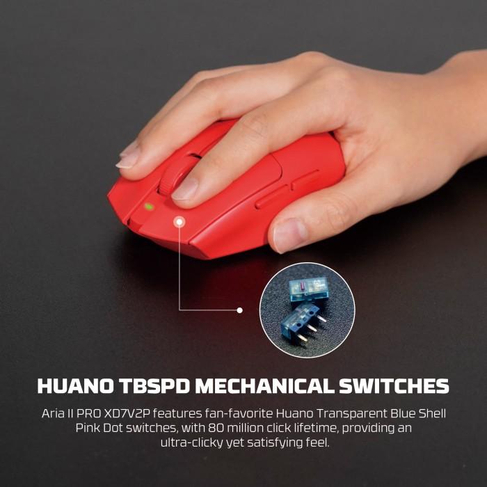 Jual Fantech Aria II Pro XD7V2P Wireless Gaming Mouse 8k Dongle