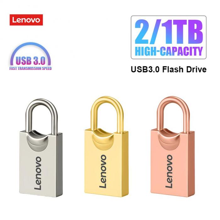 Gambar New Lenovo 2TB USB Flash Drive USB3.0 Pen Drive Waterproof Pendrive 520MB/S Flash Disk 1TB Memoria Usb For Ps4 PS5 dari Motull undefined Tokopedia
