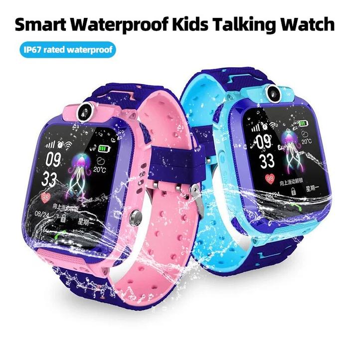 Jual Q12 Kids Smart 2G Call Phone Watch Waterproof Mother Children