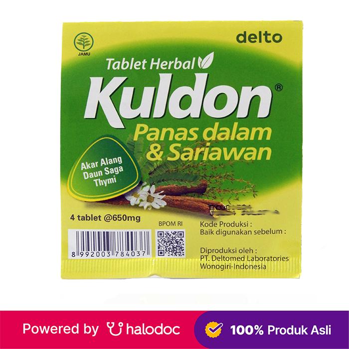 Gambar Kuldon Sariawan 650 mg 4 Tablet dari Apotek Kita 2 Depok undefined Tokopedia