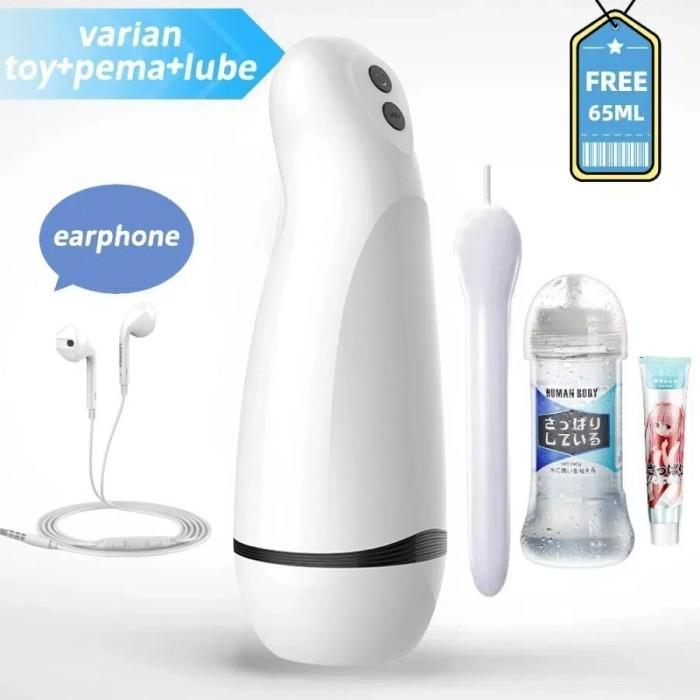 Gambar JAMIN MURAH !!! 3D Electric Tenga Sexy Toys Pria Getar Snail Cup Miss V - Model1+heat+240 dari Red Sky Store undefined Tokopedia