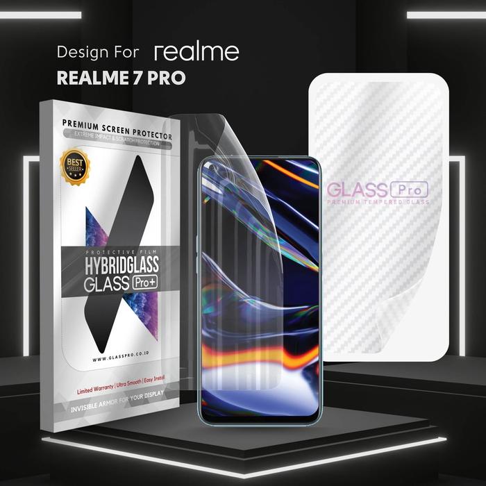 Jual Hybrid Glass Premium Anti Gores Hydrogel Realme Pro Full