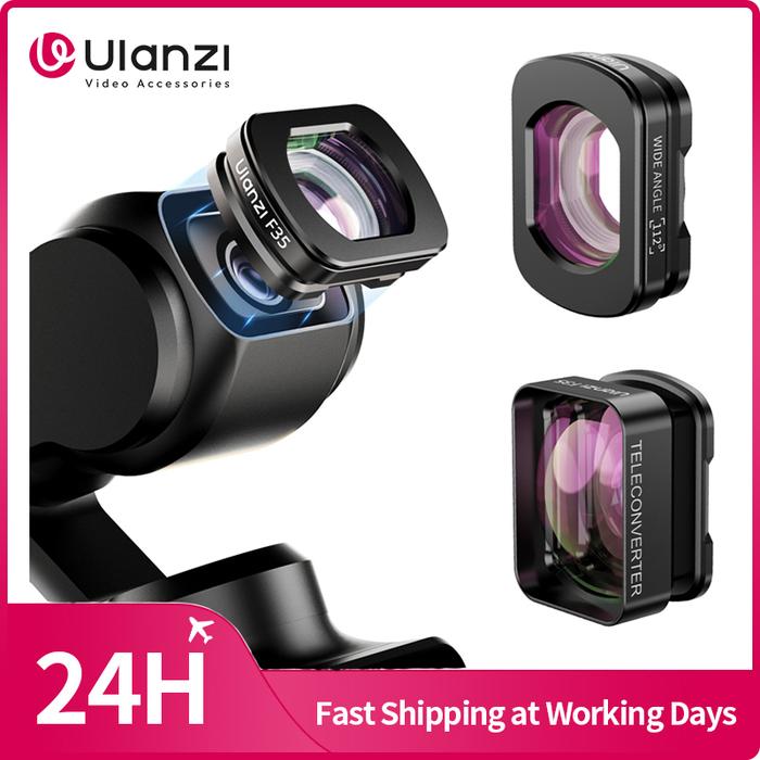 Jual Ulanzi F35 Pocket Wide-Angle Lens Telephoto Lens for DJI