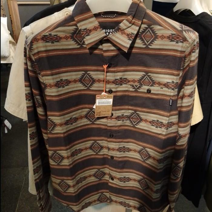 Gambar EIGER BENTAYAN FLANNEL SHIRT - BROWN - M dari Otdor Store undefined Tokopedia