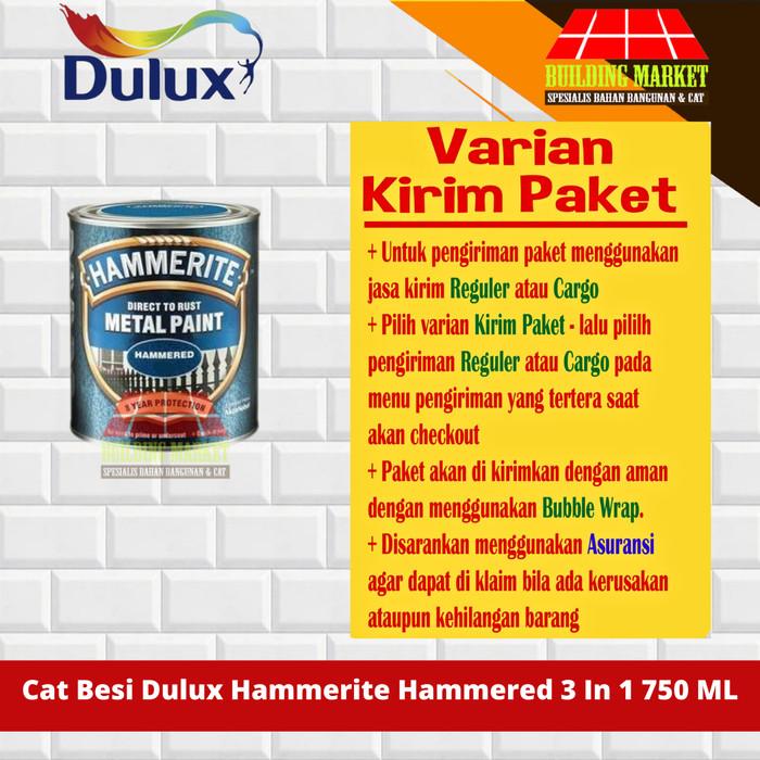 Cat Besi Hammerite Metal Dulux Hammerite Hammered 750 Ml Paket -gratisongkir