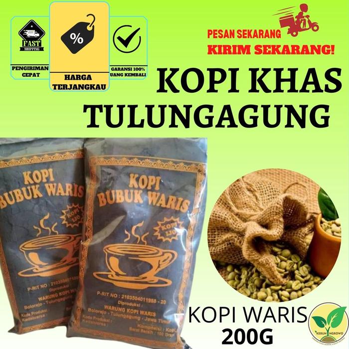 Gambar BEST SELLER Kopi Ijo Cethe Kas Tulungagung WARIS Net 200 Gram dari Griya_ijo undefined Tokopedia
