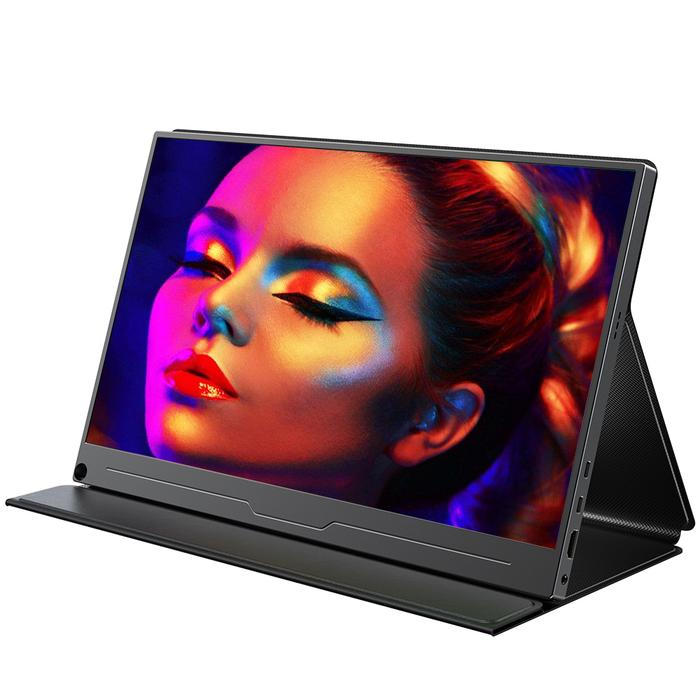 Gambar UPERFECT Portable Monitor 15.6'' Computer gaming monitor ips Display [100% sRGB High Color Gamut] 1080P with Smart Cover for ps3/4/5 Switch xbox tvbox laptop phone - 156B05 dari JagInn undefined Tokopedia