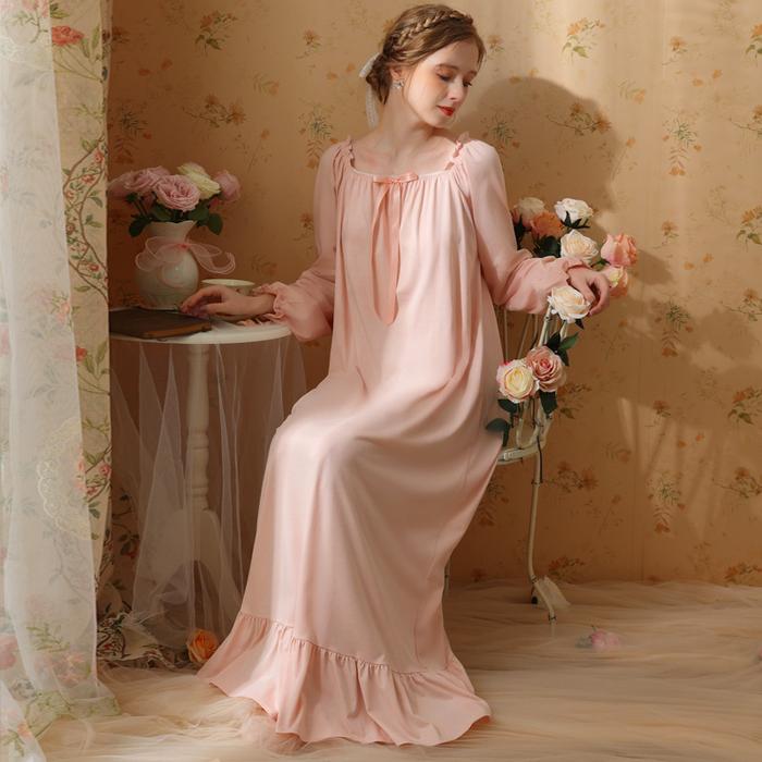 Sleepwear Princess Nighties Lady Girl Lolita Nightgown Princess