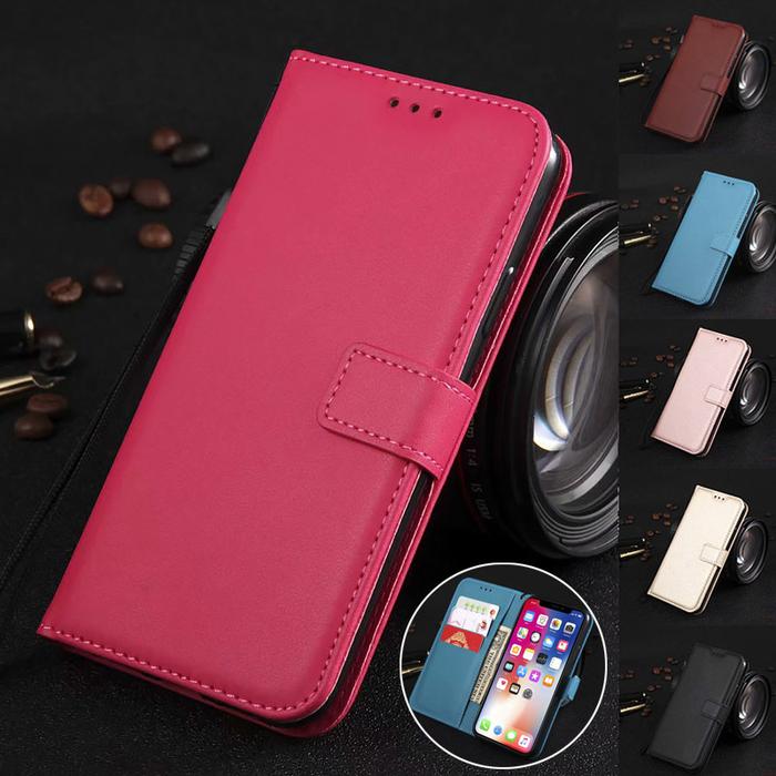 Jual Leather Flip Wallet Case For Galaxy Note 10 20 Plus