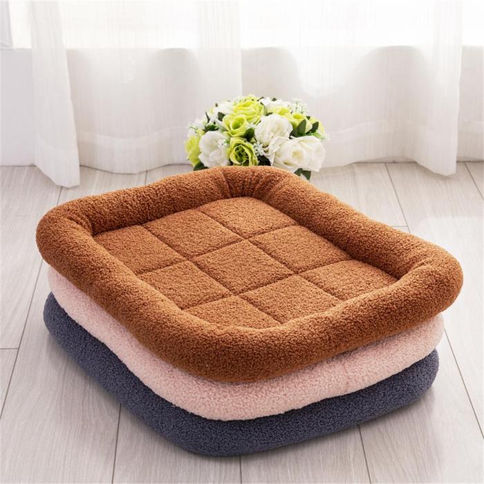 Jual Large Dogs Bed Pet Sofa Bed Mats Super Soft Sherpa Crate