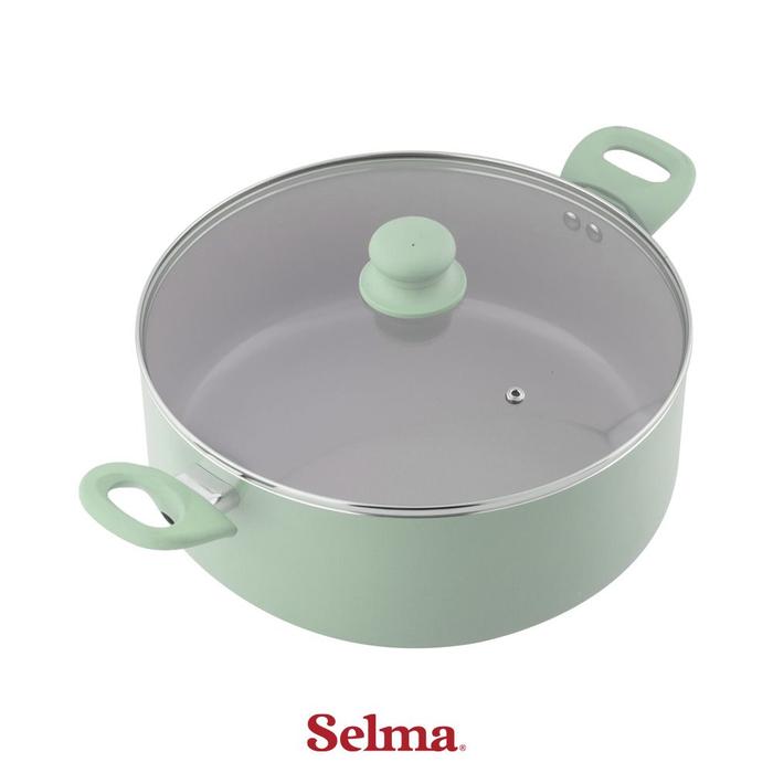 Gambar Selma 30 Cm Oregano Panci Casserole - Hijau dari Selma Indonesia undefined Tokopedia