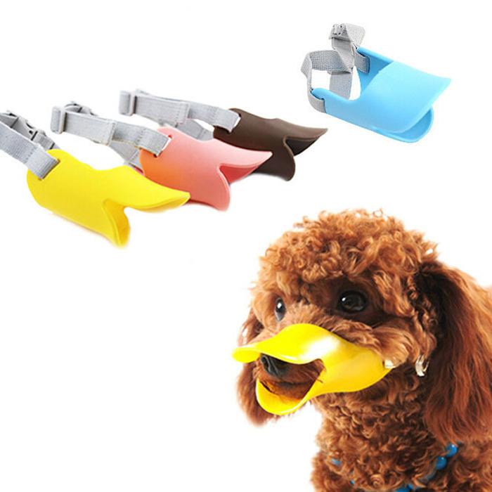 Jual Dog Muzzle Silicone Duck Muzzle Mask for Dogs Anti Bite Stop