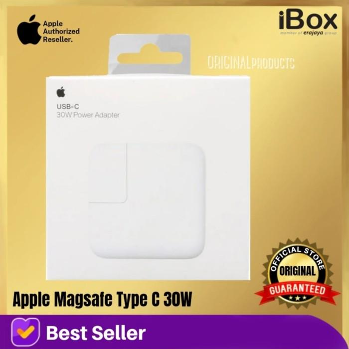 Original Apple Adaptor Charger 29w 29 Watt Macbook Usb Type C Iphone X