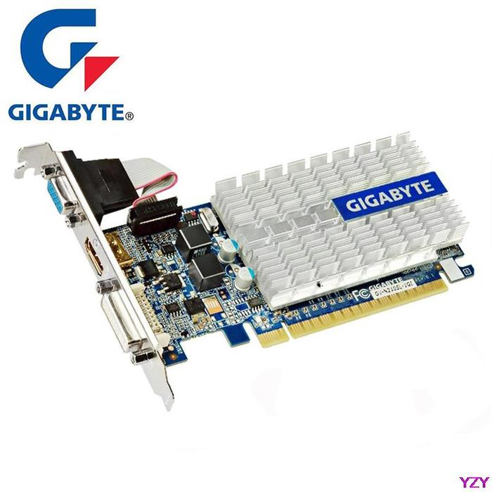 Jual GIGABYTE G210 1GB Graphics Cards 64Bit GDDR3 Video Card