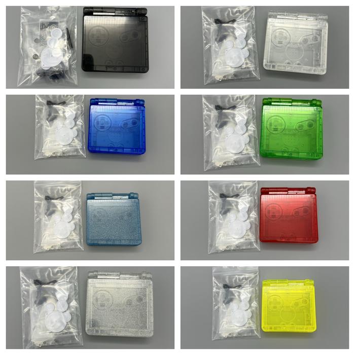 Clear Shell Gba Shell Ips IPS Ready Upgraded EXtremeRate Clear Red