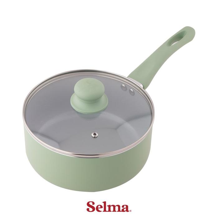 Gambar Selma 20 Cm Oregano Panci Saucepan - Biru - Hijau dari Selma Indonesia undefined Tokopedia